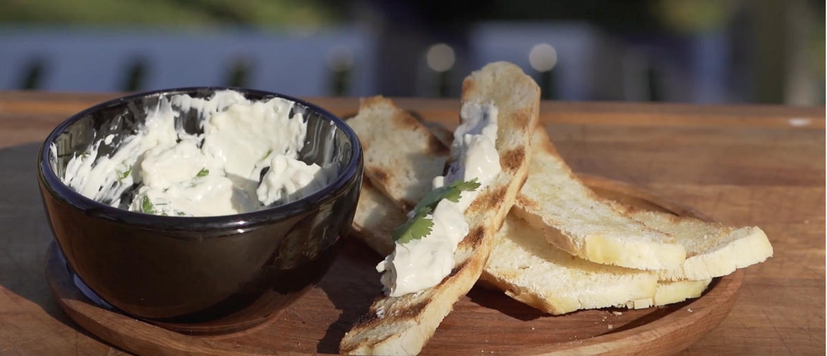 Blue Cheese Cilantro Dip