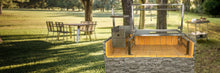 Load image into Gallery viewer, Tagwood BBQ Insert Style Argentine Santa Maria Wood Fire &amp; Charcoal Grill without firebricks | BBQ09SS --
