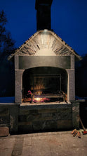 Load image into Gallery viewer, Tagwood BBQ Insert Style Argentine Santa Maria Wood Fire &amp; Charcoal Grill without firebricks | BBQ09SS --
