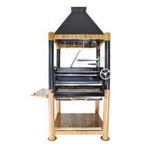 Load image into Gallery viewer, Tagwood BBQ Argentine Wood Fire &amp; Charcoal Grill | BBQ02SI--PRE-ORDER
