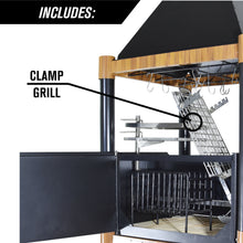 Load image into Gallery viewer, Tagwood BBQ Argentine Wood Fire &amp; Charcoal Grill | BBQ02SI--PRE-ORDER
