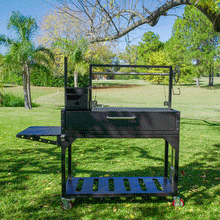 Load image into Gallery viewer, Tagwood BBQ Argentine Santa Maria Wood Fire &amp; Charcoal Grill | BBQ03SI--
