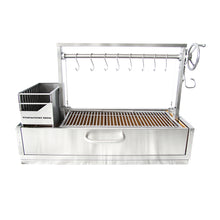Load image into Gallery viewer, Fully Featured Santa Maria Grill | Argentine Grill | Stainless Steel &amp; Built in | BBQ05SS - tagwoodbbq
