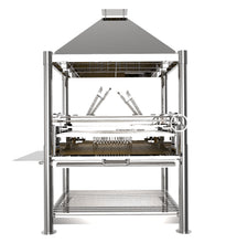 Load image into Gallery viewer, Tagwood BBQ XL Argentine Wood Fire &amp; Charcoal Grill all Stainless Steel | BBQ22SS
