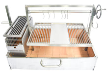Load image into Gallery viewer, Tagwood BBQ XL Built-In Argentine Wood Fire &amp; Charcoal Grill OPEN FIRE COOKING | BBQ25SS -
