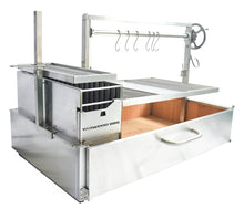 Load image into Gallery viewer, Tagwood BBQ XL Built-In Argentine Wood Fire &amp; Charcoal Grill OPEN FIRE COOKING | BBQ25SS -
