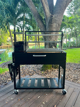 Load image into Gallery viewer, Tagwood BBQ Argentine Santa Maria Wood Fire &amp; Charcoal Grill | BBQ03SI--
