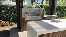 Load image into Gallery viewer, Tagwood BBQ Santa Maria Argentine Wood Fire &amp; Charcoal Grill Built in | BBQ05SS--
