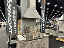 Load image into Gallery viewer, Tagwood BBQ XL Built-In Argentine Wood Fire &amp; Charcoal Grill OPEN FIRE COOKING | BBQ25SS -
