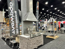 Load image into Gallery viewer, Tagwood BBQ XL Built-In Argentine Wood Fire &amp; Charcoal Grill OPEN FIRE COOKING | BBQ25SS -
