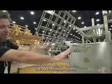 Load and play video in Gallery viewer, Tagwood BBQ Argentine Santa Maria Wood Fire &amp; Charcoal Grill | BBQ26SS --

