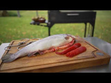 Load and play video in Gallery viewer, Tagwood BBQ Argentine Santa Maria Wood Fire &amp; Charcoal Grill | BBQ03SI--
