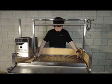 Load and play video in Gallery viewer, Tagwood BBQ Santa Maria Argentine Wood Fire &amp; Charcoal Grill Built in | BBQ05SS--
