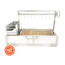 Load image into Gallery viewer, Tagwood BBQ Santa Maria Argentine Wood Fire &amp; Charcoal Grill Built in | BBQ05SS--
